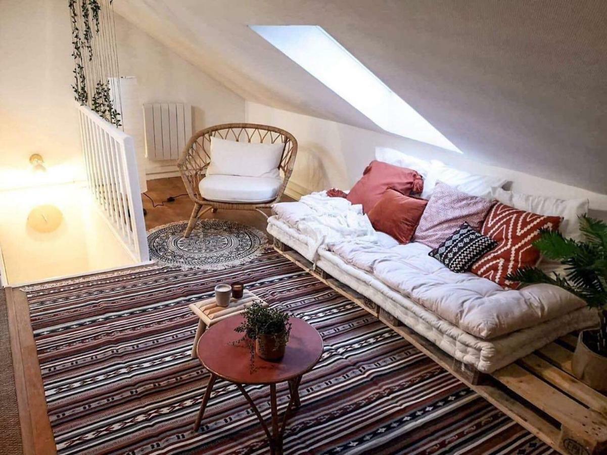 Le Cosy Marnais, Centre Ville, Vue Cathedrale Reims Buitenkant foto